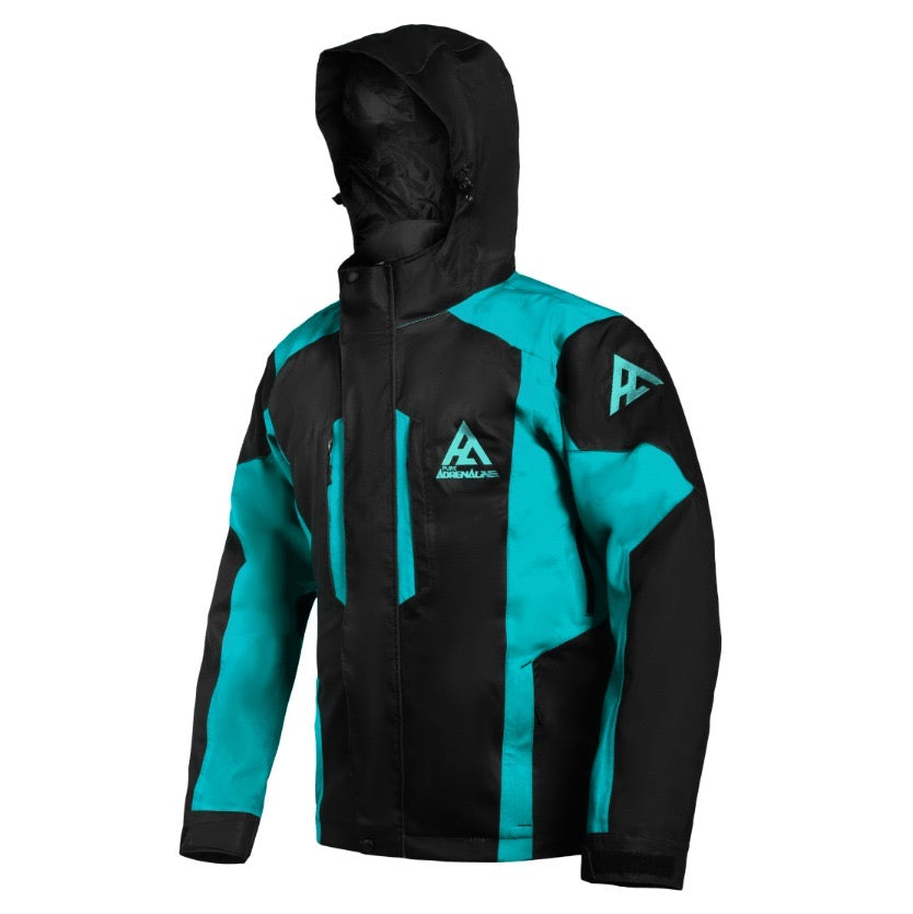 Pure Adrenaline Teal/Black Launch Pro Coat - Pure Adrenaline Motorsports