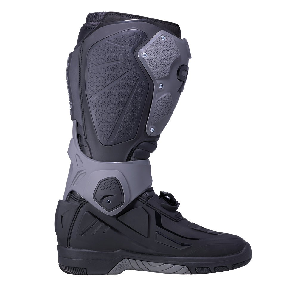 Black/Gray Mens Hydraulic MX Boots – Pro MX Protection | PAM Gear