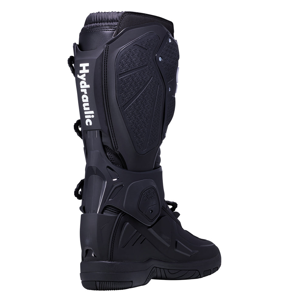 Black/White Mens Hydraulic MX Boots - Pure Adrenaline Motorsports