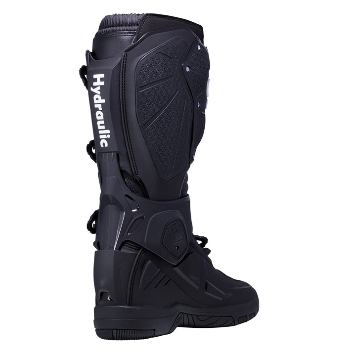 Black/White Mens Hydraulic MX Boots - Pure Adrenaline Motorsports