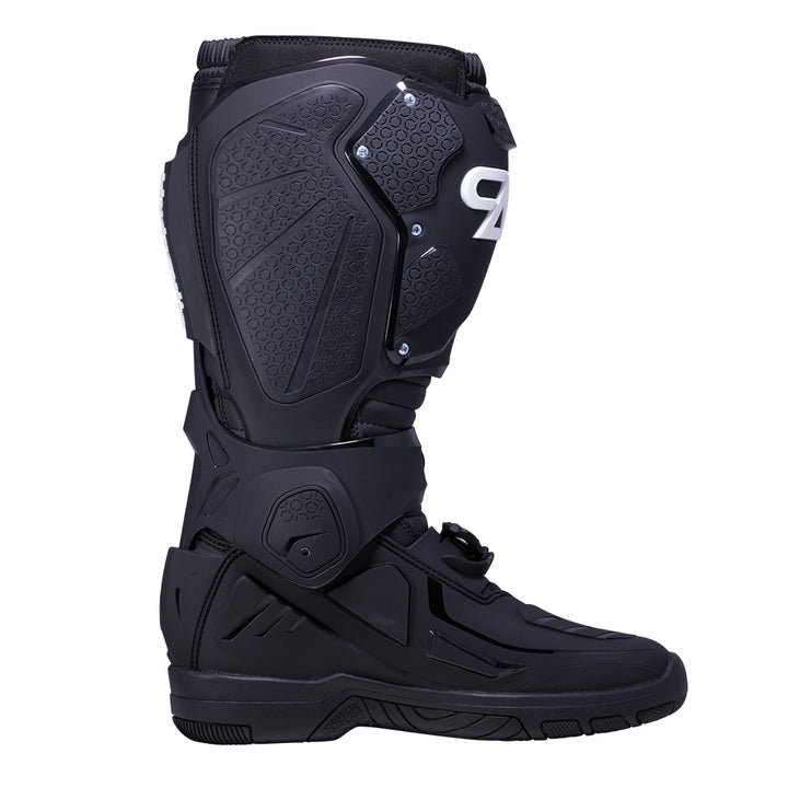 Black/White Mens Hydraulic MX Boots - Pure Adrenaline Motorsports