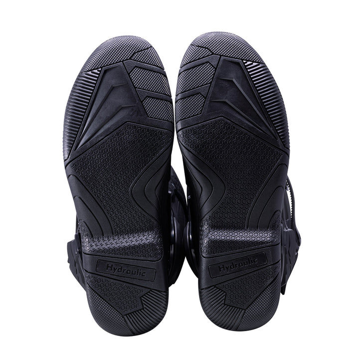Black/White Mens Hydraulic MX Boots - Pure Adrenaline Motorsports