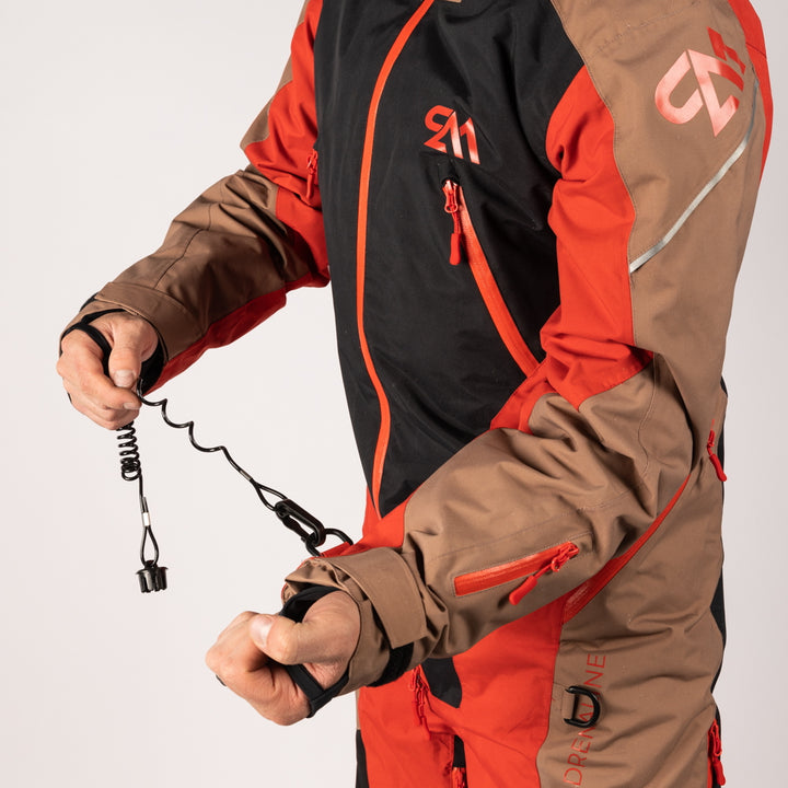 Black / Adrenaline Rush Mens Rise Mono Suit (2024) - Pure Adrenaline Motorsports