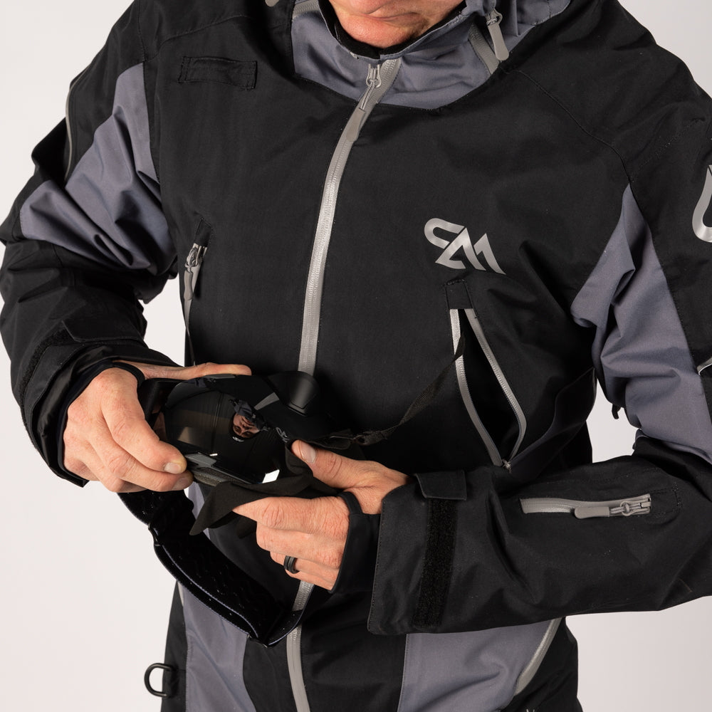 Black / Lava Smoke Mens Rise Mono Suit (2024) - Pure Adrenaline Motorsports