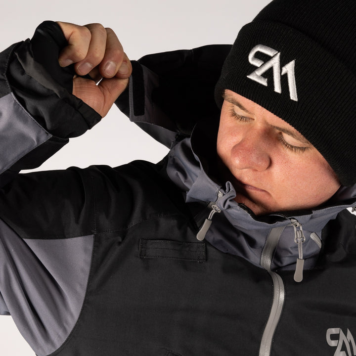 Black / Lava Smoke Mens Rise Mono Suit (2024) - Pure Adrenaline Motorsports