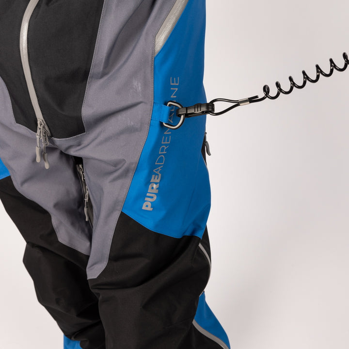 Black / Snorkel Blue Mens Rise Mono Suit (2024) - Pure Adrenaline Motorsports