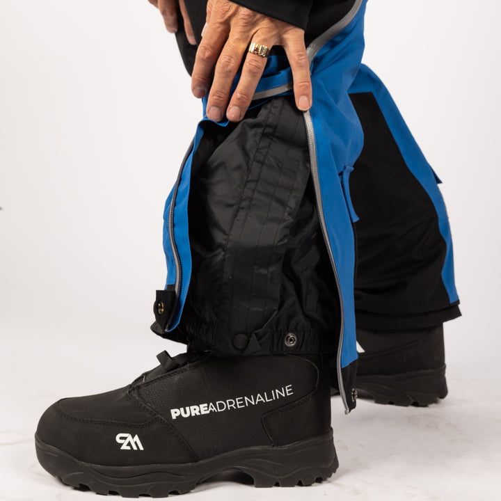 Black / Snorkel Blue Mens Rise Mono Suit (2024) - Pure Adrenaline Motorsports