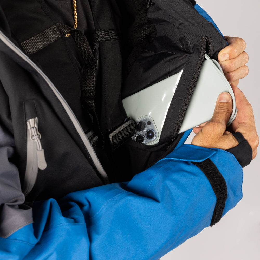 Black / Snorkel Blue Mens Rise Mono Suit (2024) - Pure Adrenaline Motorsports