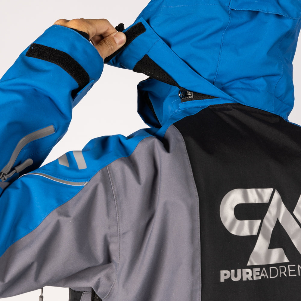 Black / Snorkel Blue Mens Rise Mono Suit (2024) - Pure Adrenaline Motorsports