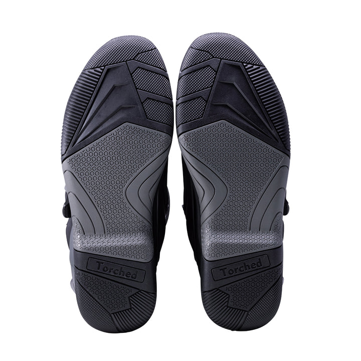 Black/Gray Mens Torched MX Boots - Pure Adrenaline Motorsports