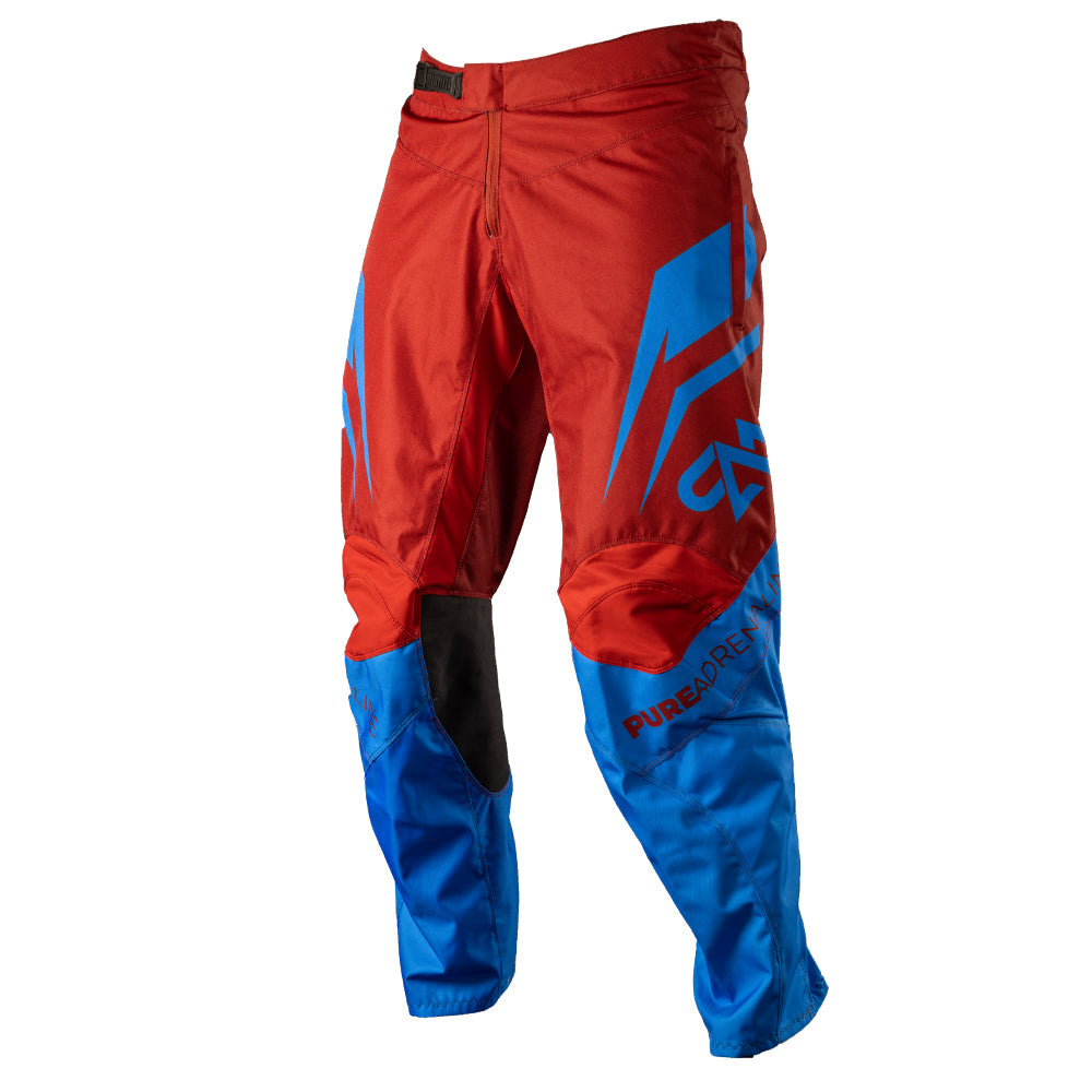 Light Blue/Dark Red Mens Thrill 2.0 Series MX Pants 2024 - Pure Adrenaline Motorsports