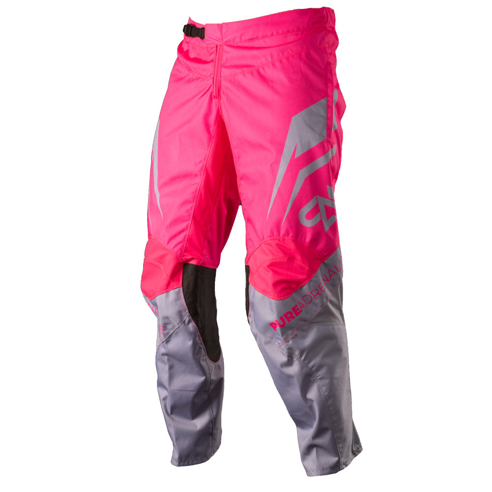 Light Gray/Pink Mens Thrill 2.0 MX Pants – Knee Brace Compatible