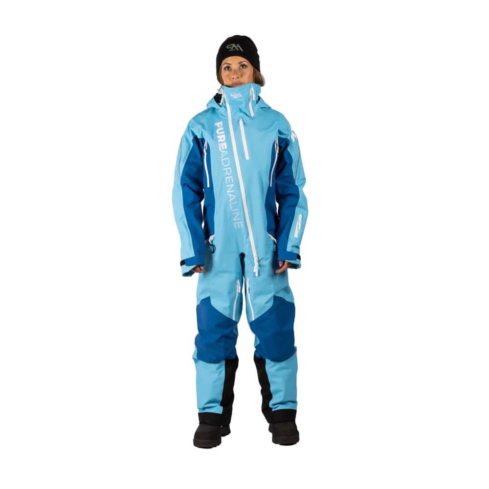 Splish Splash / Snorkel Blue  Womens Drop Mono Suit 2023 - Pure Adrenaline Motorsports