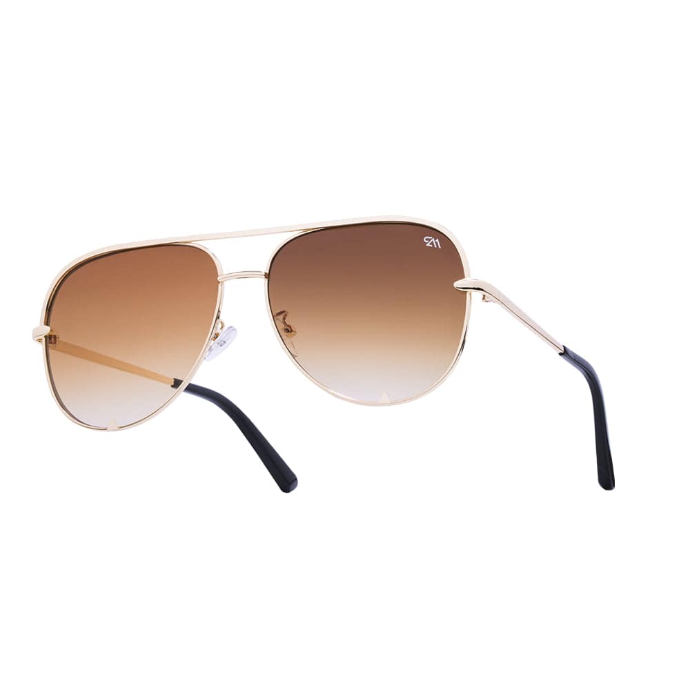 Gold/Black/Tint Maverick Sunglasses - Pure Adrenaline Motorsports